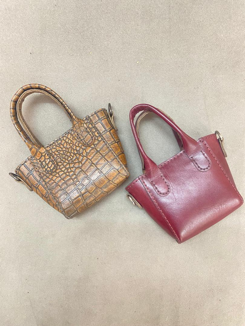  کیف مینی‌بگ دوشی چرم طبیعی مدل A503 