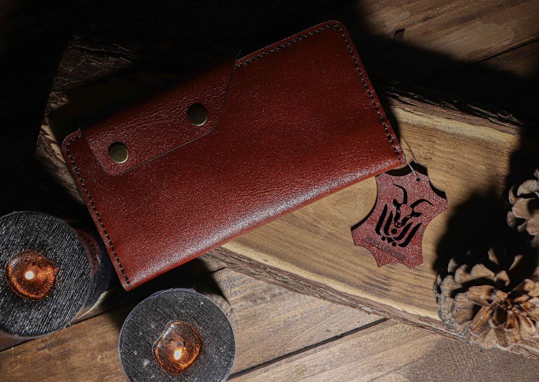  کیف پالتویی چرم طبیعی درب‌دار مدل 406 