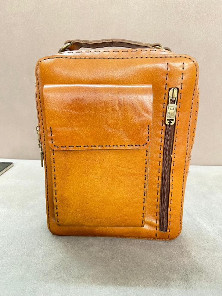 کیف دوشی چرمی مدل 548