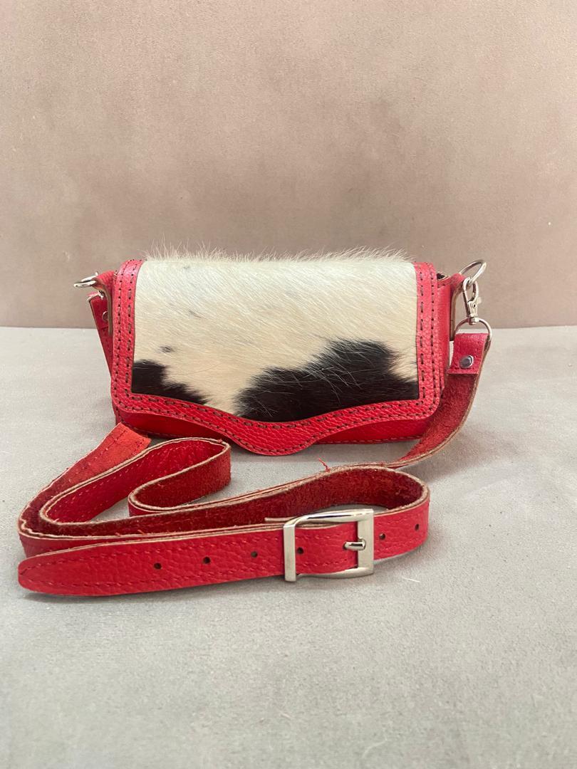  کیف دوشی زنانه چرم طبیعی مدل A502 