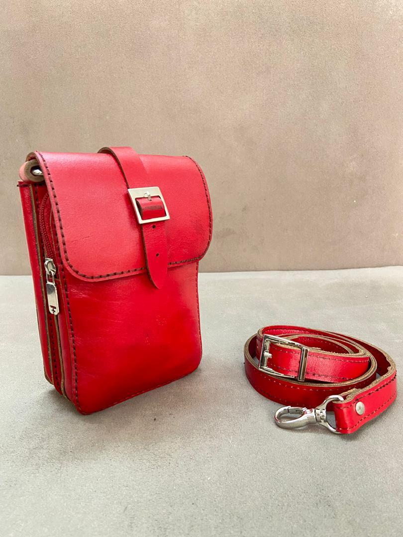 کیف دوشی چرمی مدل 598