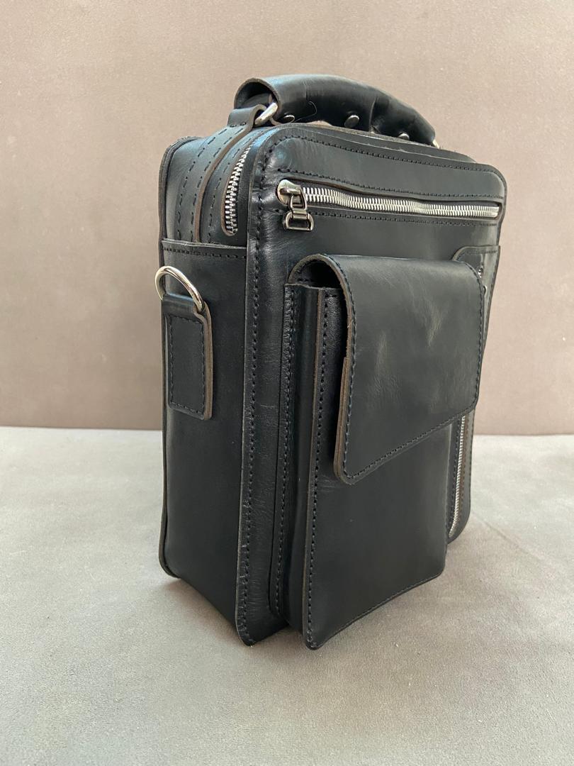 کیف دوشی چرمی مدل 551