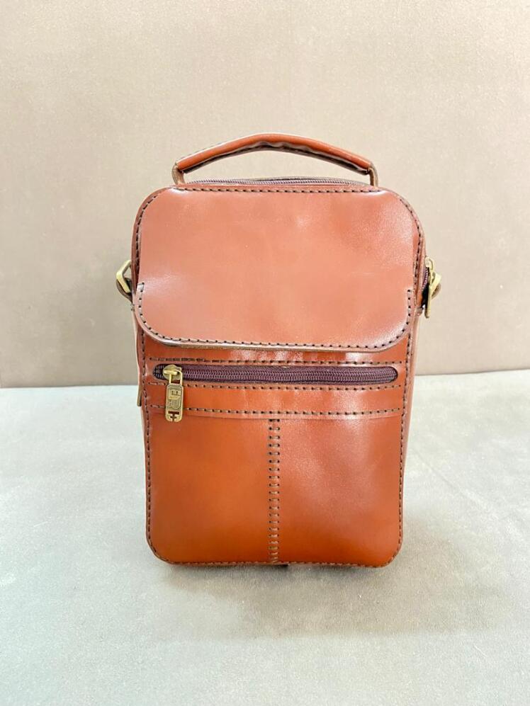 کیف دوشی چرمی مدل 585